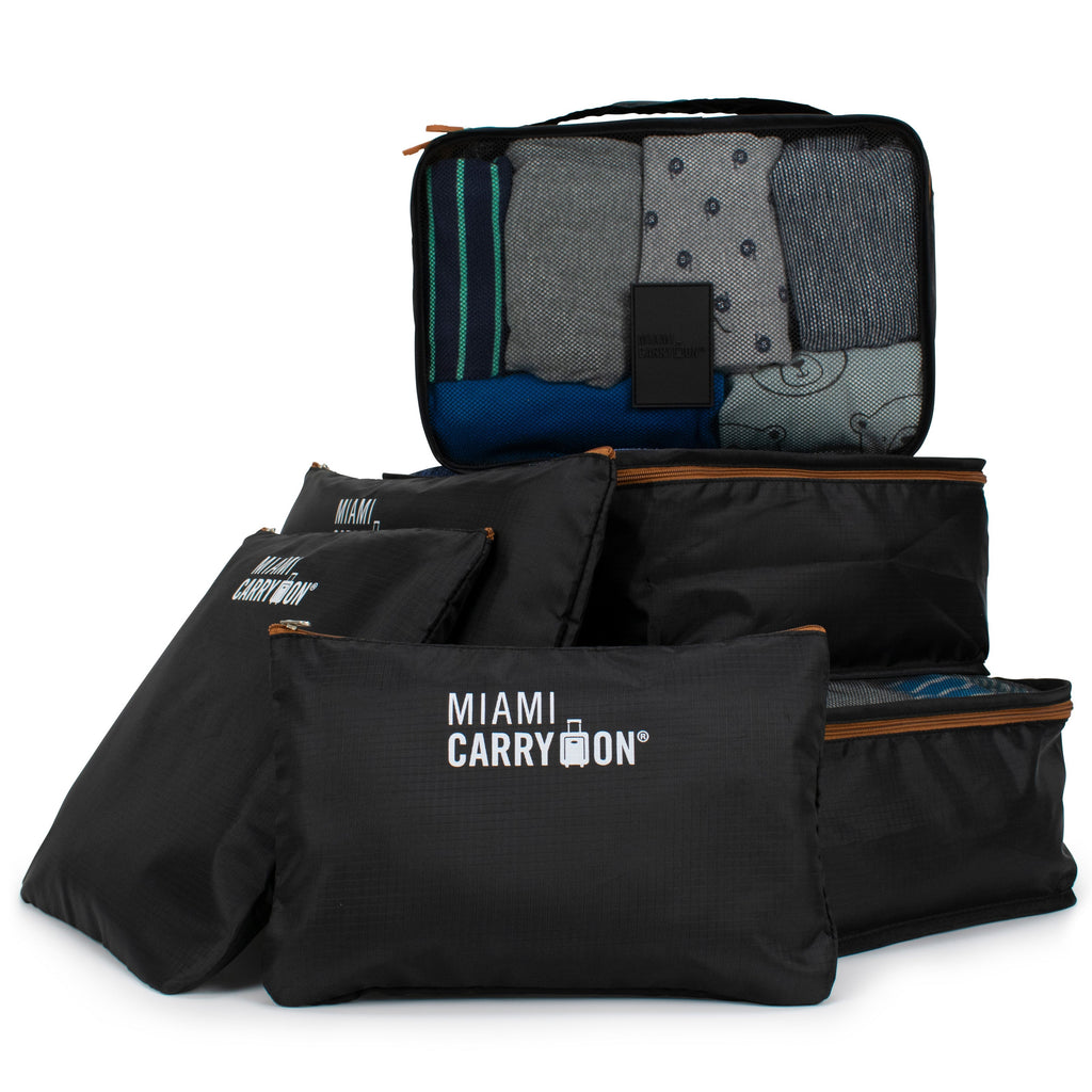 Foldable 6 Piece Packing Cubes-0